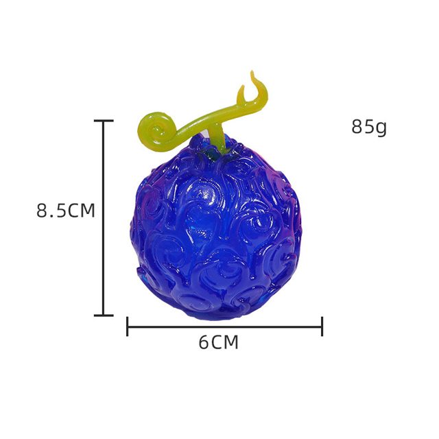 Purple Knobby Devil Fruit Squishy