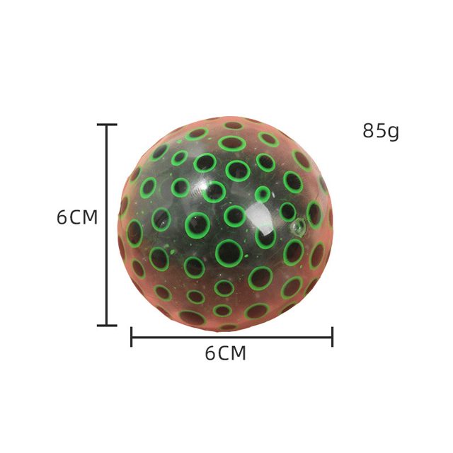 Green Bubble Bead Squeeze Ball