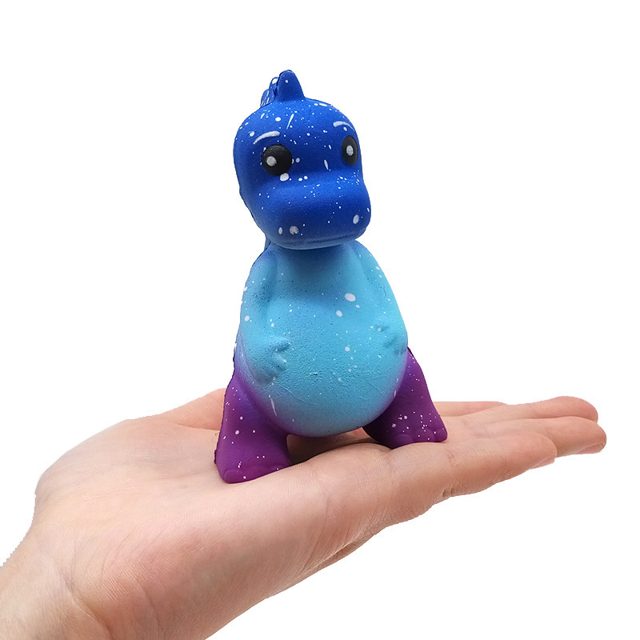 Cotton-Candy Galaxy Dino Squishy โ photo 3
