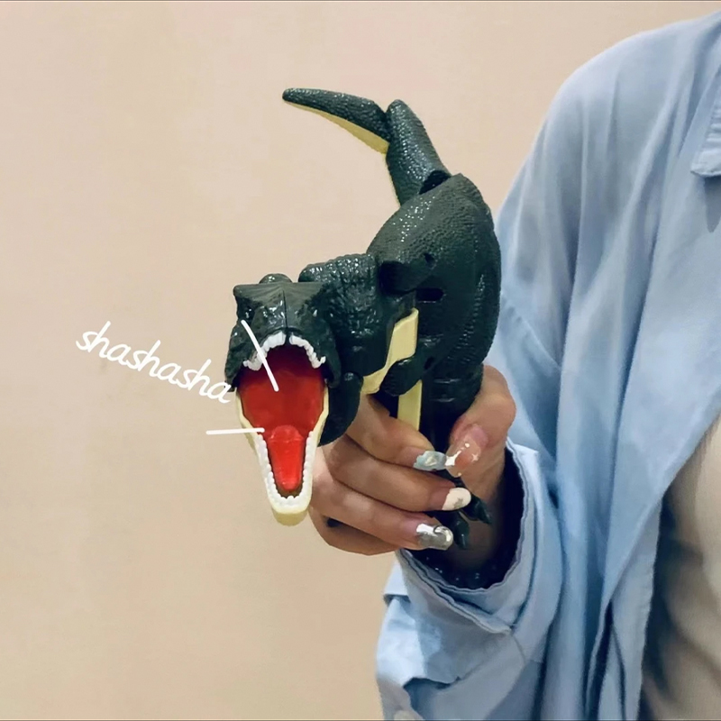 Dinosaur Battery-free Telescopic Spring Swing Squeeze Toy