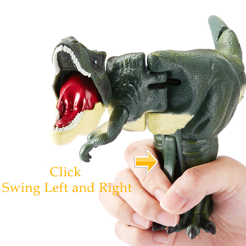 Dinosaur Battery-free Telescopic Spring Swing Squeeze Toy — photo 4