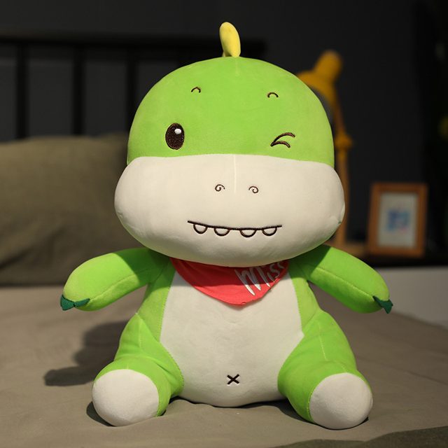 Winky Green Dino Plush