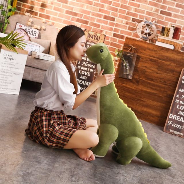 Pink Long-Neck Dino Plush — photo 3