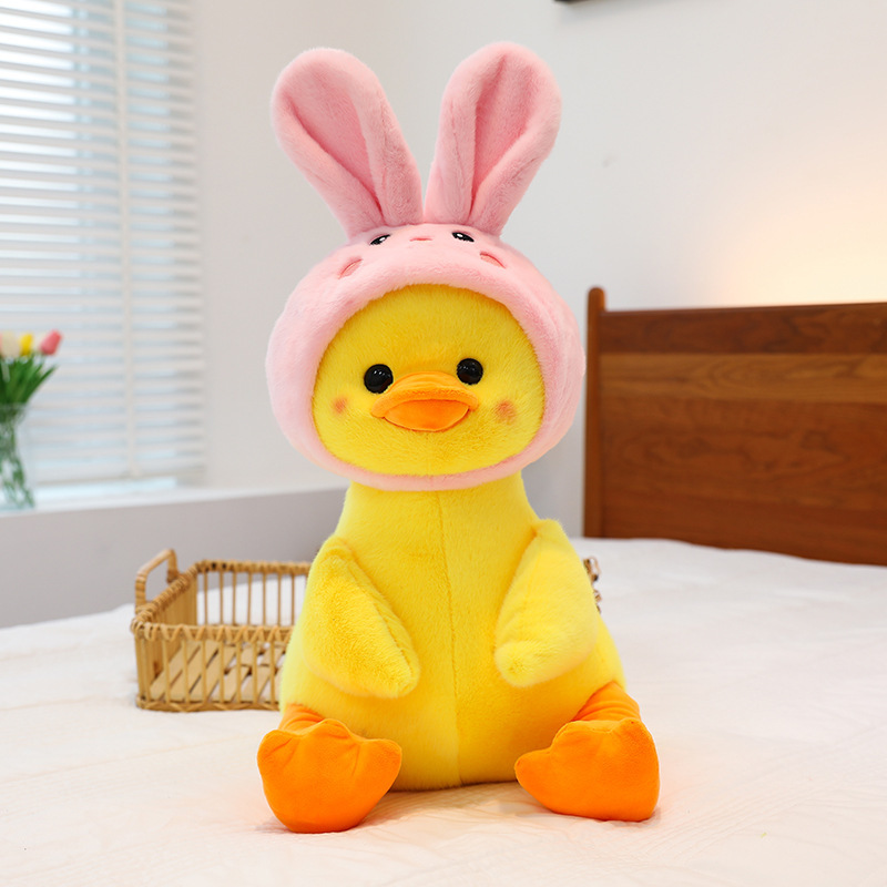 Dinosaur Transformation Duck Cute Hat Plush