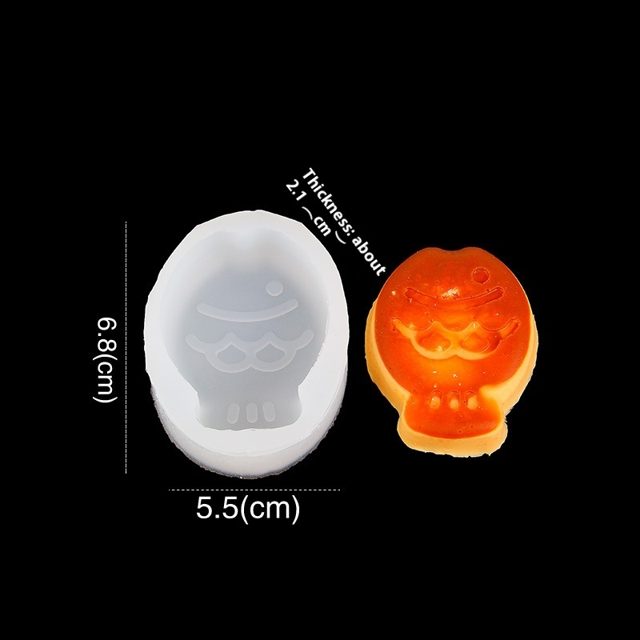Smiley Taiyaki Fish Silicone Mold