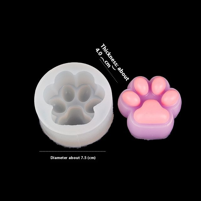 Glossy Cat Paw Silicone Mold