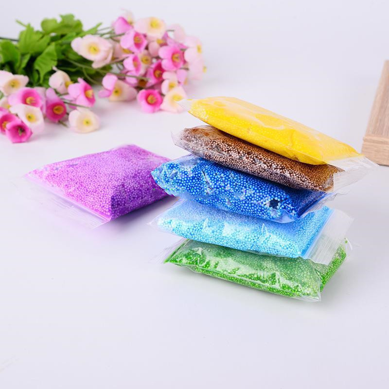 Rainbow Foam Bead Slime Topping Pack — photo 4