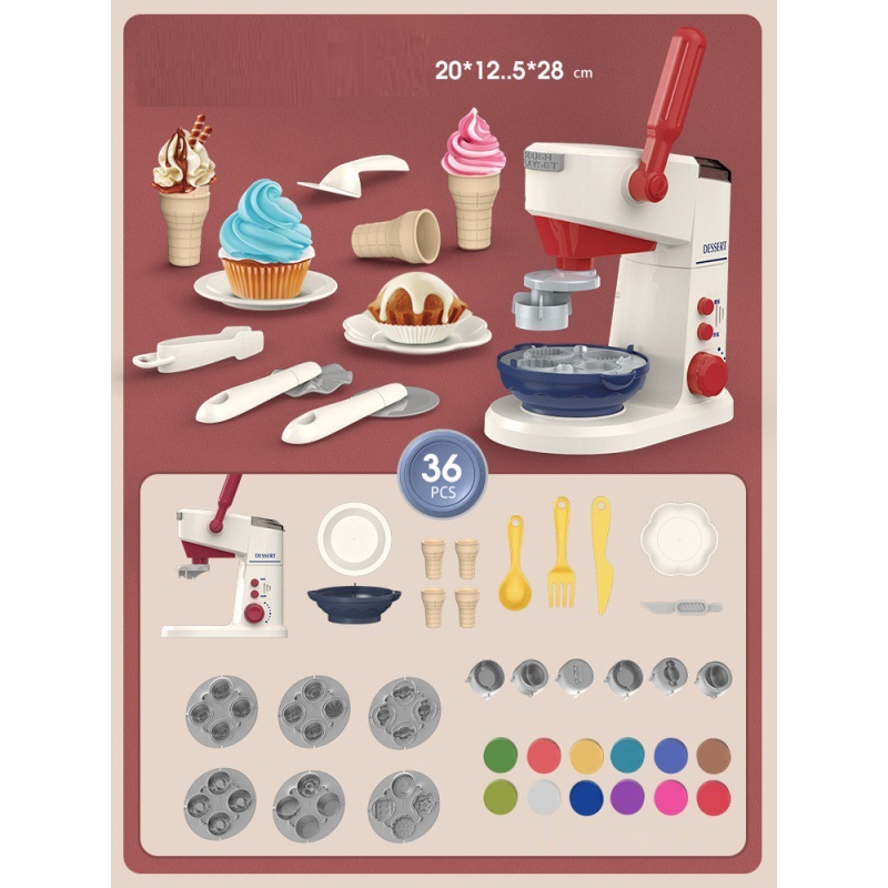 Diy Plasticine Children's House Color Toy โ photo 4