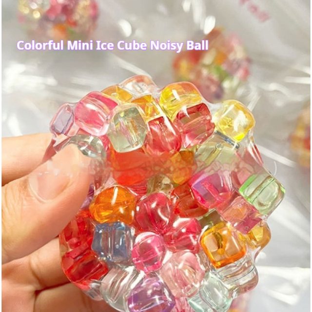 Rainbow Bead Squish Ball — photo 2