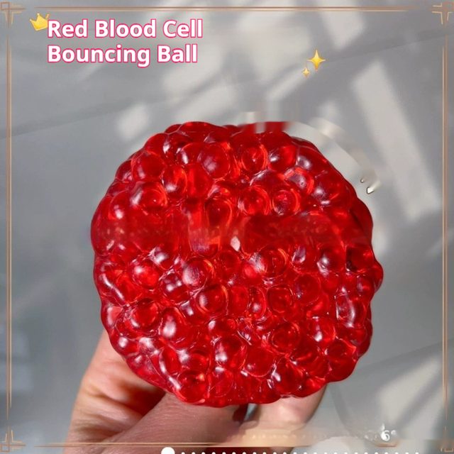 Rainbow Bead Squish Ball — photo 4