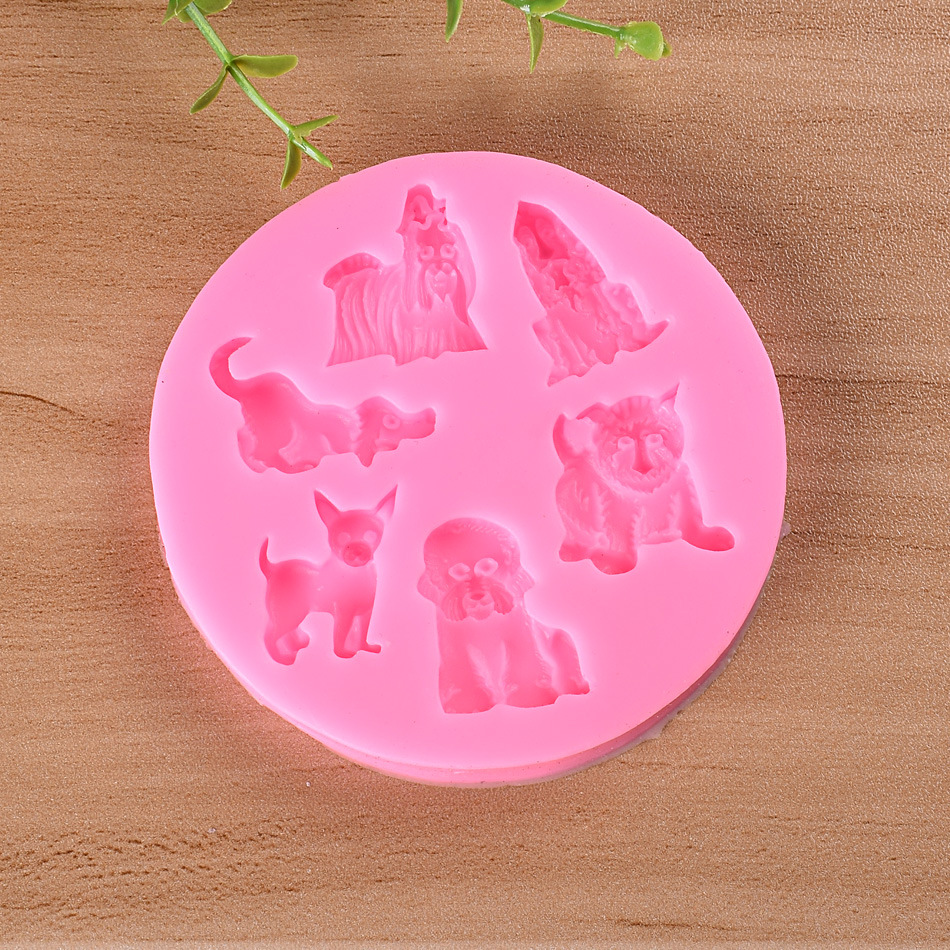 Dog Lion Tiger Bear Silicone Toy — photo 5