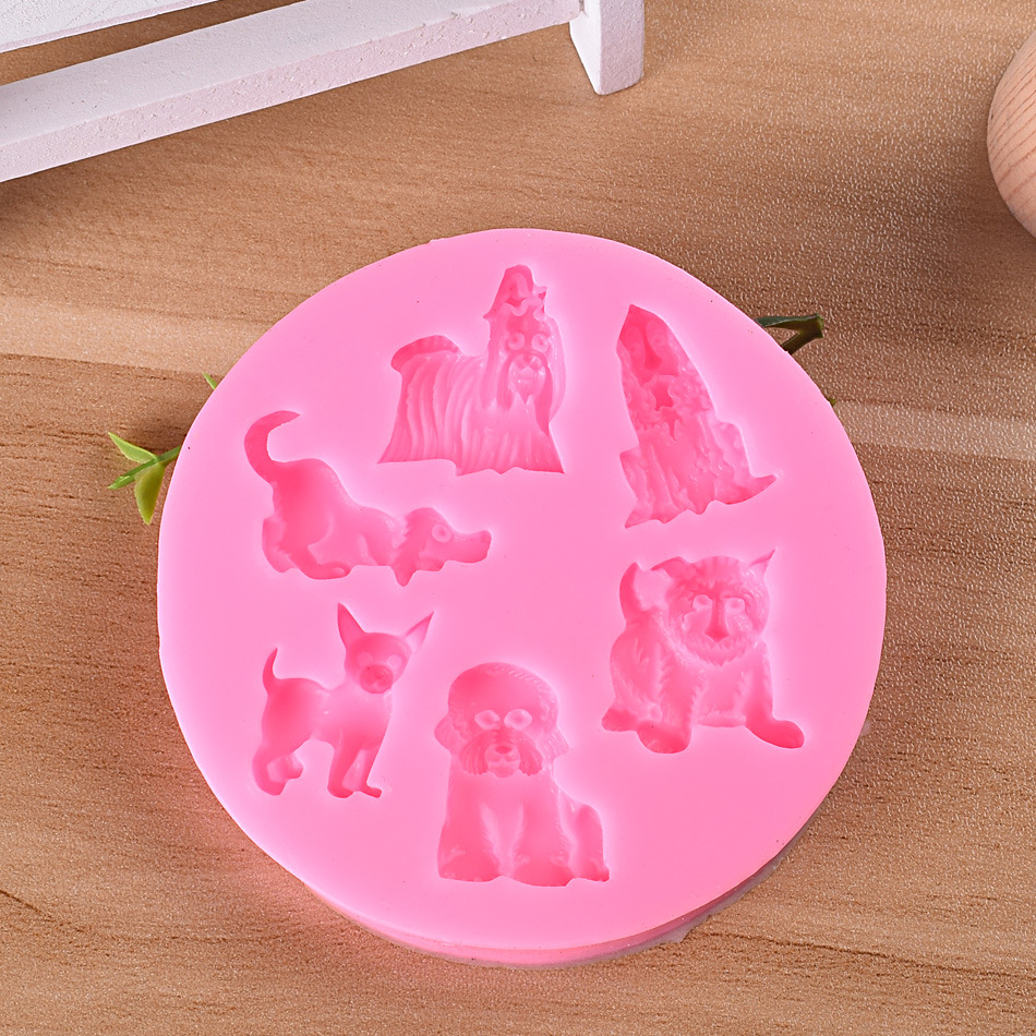 Dog Lion Tiger Bear Silicone Toy — photo 2