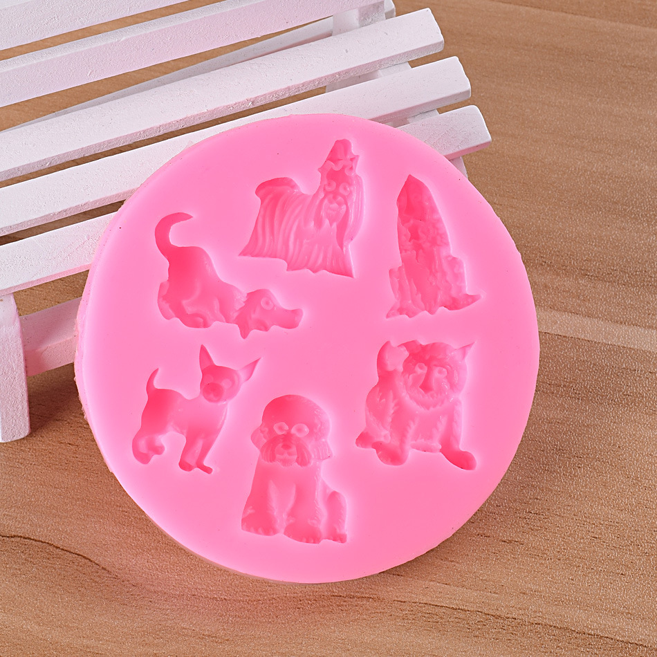 Dog Lion Tiger Bear Silicone Toy — photo 4