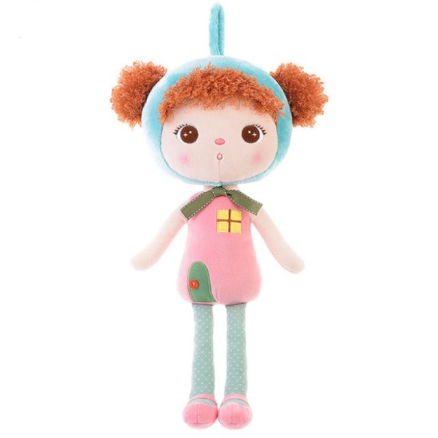 Curly-Hair Cottage Doll Plush