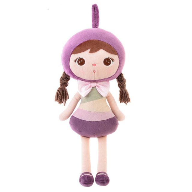 Braided Hood Girl Doll Plush