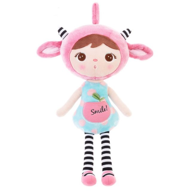 Sleepy Lamb-Hood 'Smile!' Doll Plush