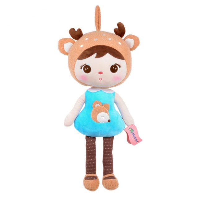 Sleepy Little Fawn-Hood Doll Plush