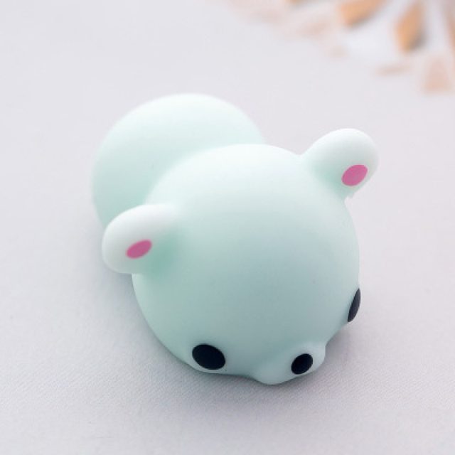 Mint Bear Mochi Squishy
