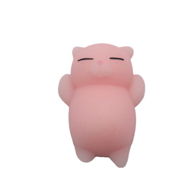 Pink Wave Kitty Mochi