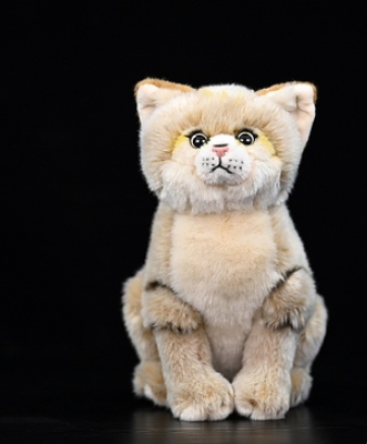 Sandy Sitting Kitty Realistic Plush — photo 5