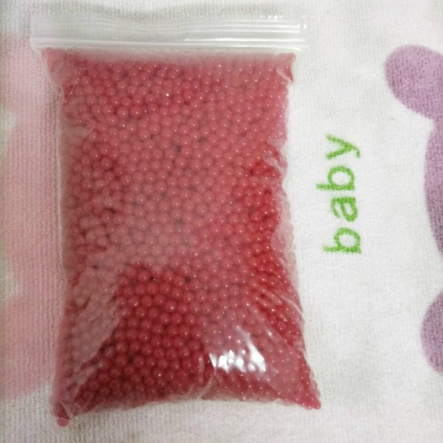 Golden Yellow Foam Bead Slime Filler โ photo 2