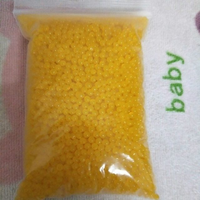 Golden Yellow Foam Bead Slime Filler โ photo 4