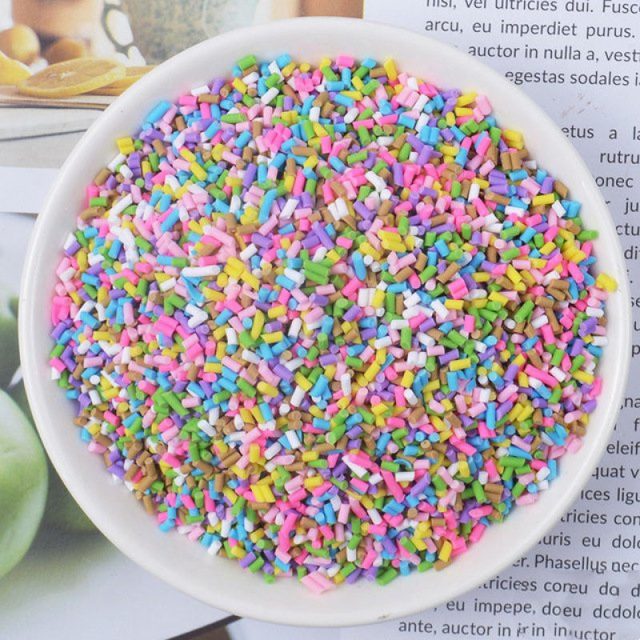 Rainbow Sprinkle Slime Charms — photo 3