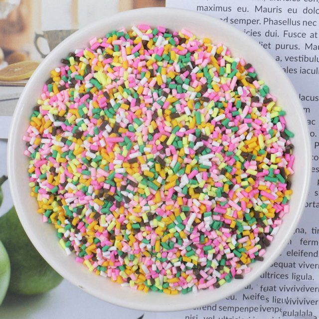 Rainbow Sprinkle Slime Charms — photo 4