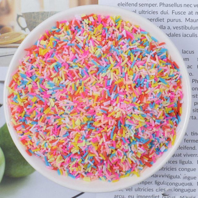 Rainbow Sprinkle Slime Charms — photo 5