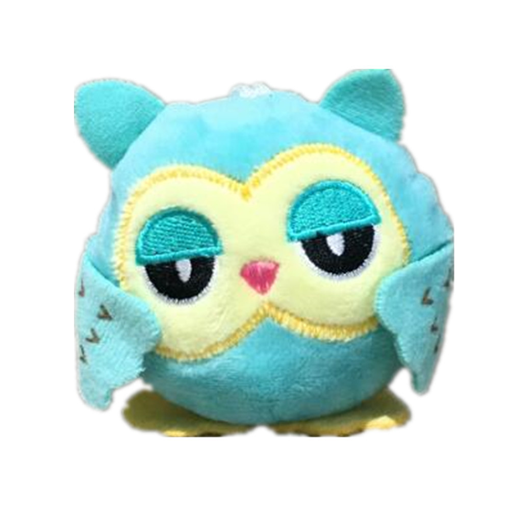 Mini Sleepy Owl Plush Charm