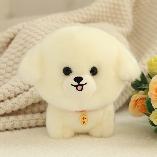 Snowball Bichon Puppy Plushie