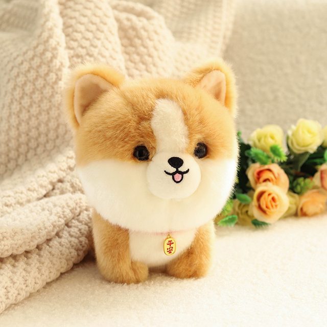 Tubby Tan Corgi Puppy Plushie