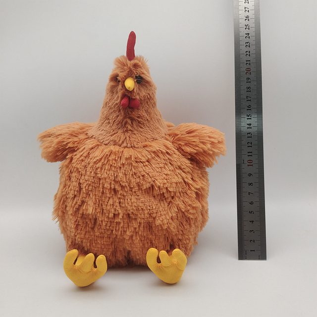 Fluffy Chonky Chicken Plush