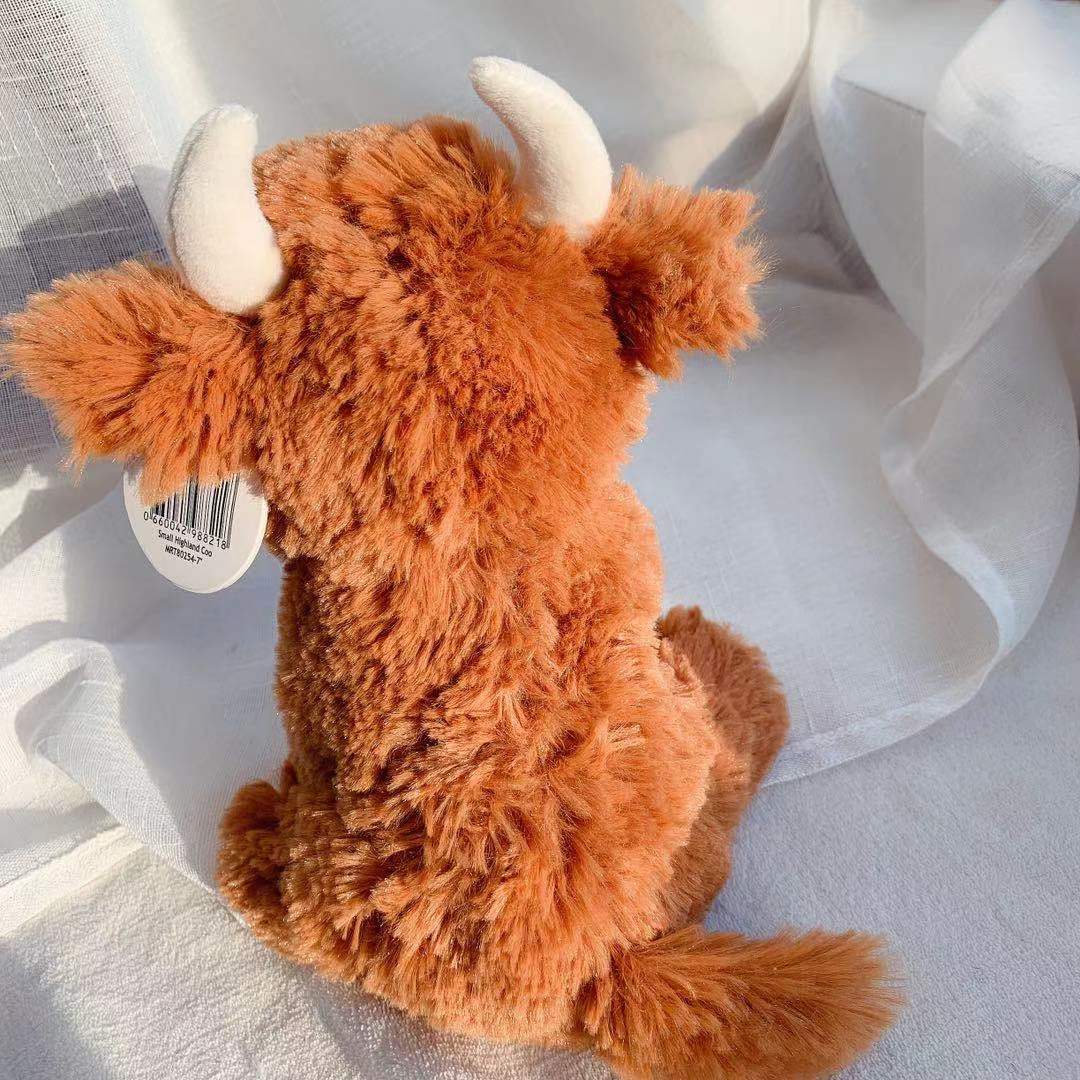Fluffy Highland Cow Plush — photo 3