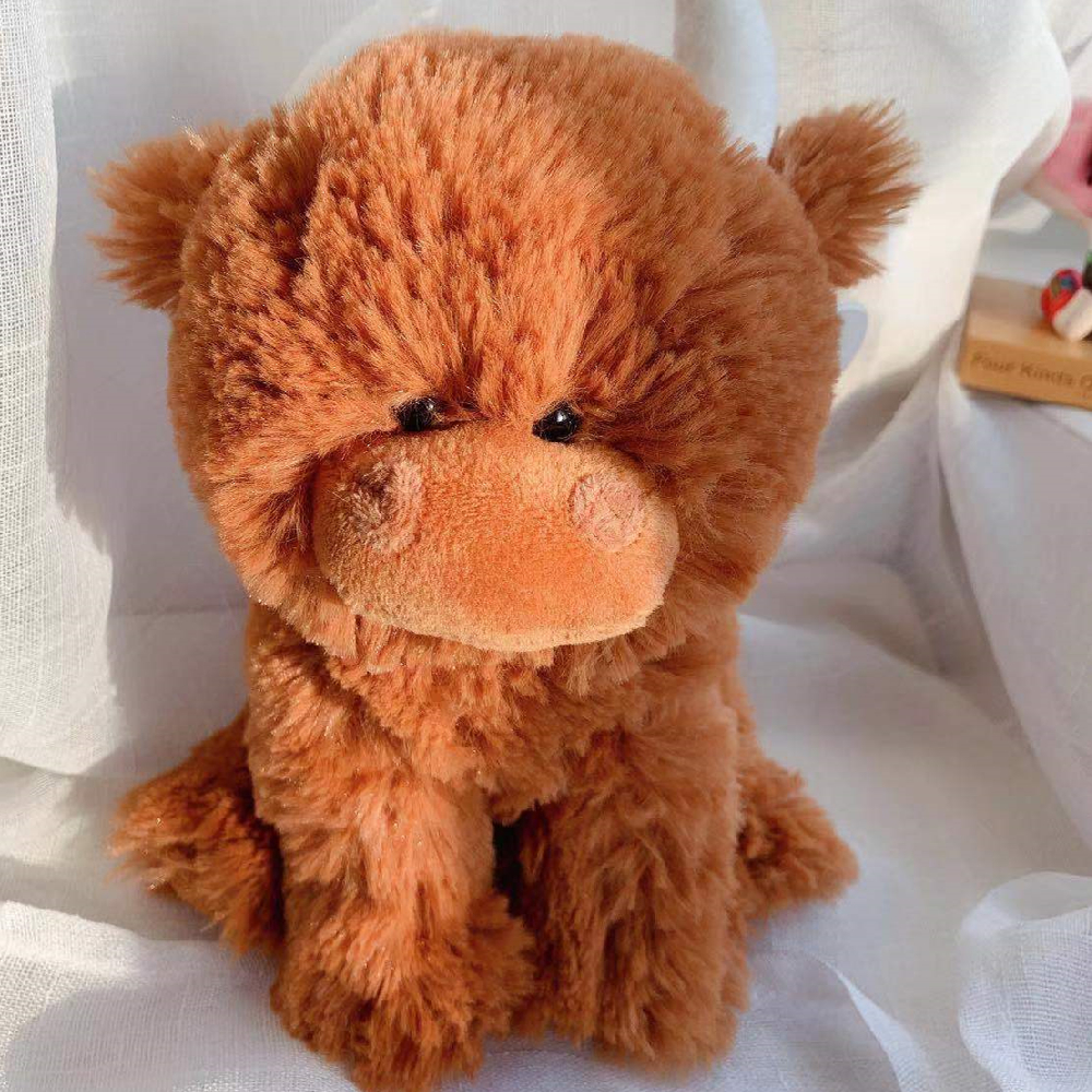 Fluffy Highland Cow Plush — photo 4