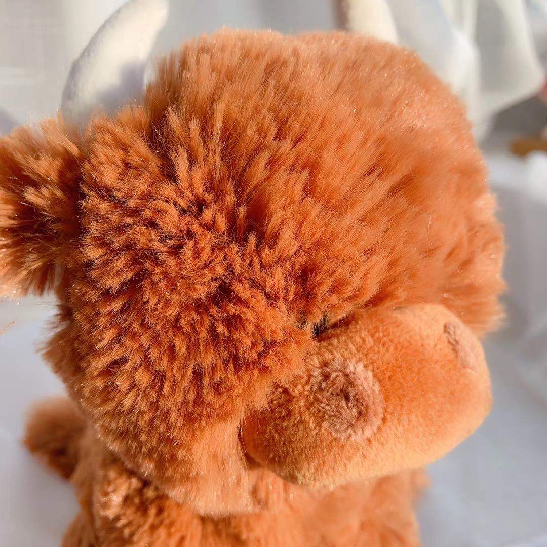Fluffy Highland Cow Plush — photo 5
