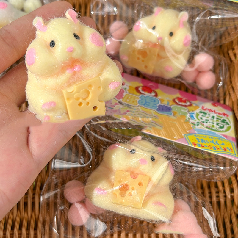 Fat Cute Flocking Little Hamster Plush โ photo 3