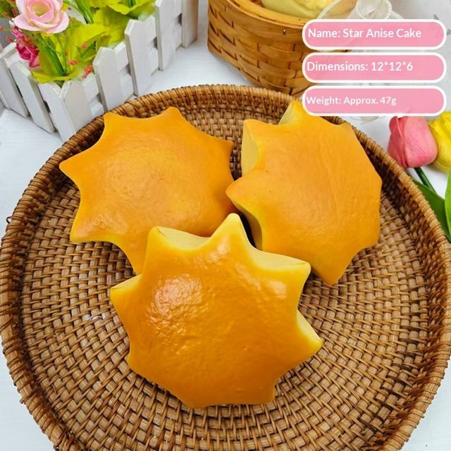 Star Anise Sponge Cake Squishy