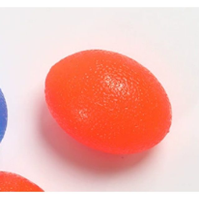 Tangerine Egg Squeeze Stress Ball