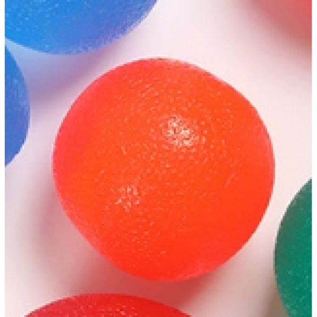 Orange Round Squeeze Stress Ball