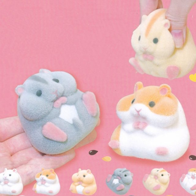 Velvety Flocked Hamster Squishy โ photo 4