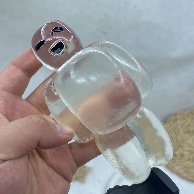 Squishy Clear Jelly Man โ photo 2