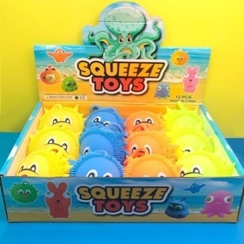 Spiky Puffer Squeeze Ball — photo 3