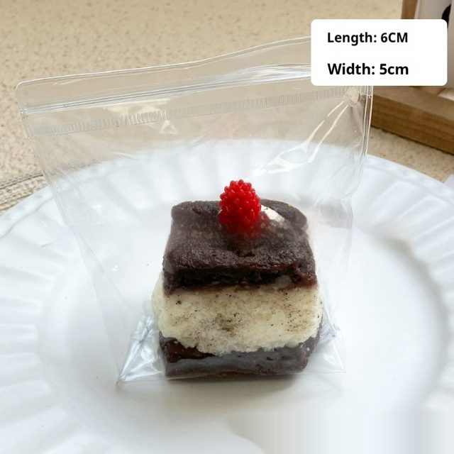 Red Bean Cream Cake Squishy