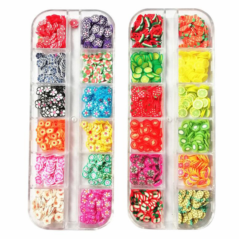 Fruit Slice Polymer Clay Slime Sprinkles — photo 3