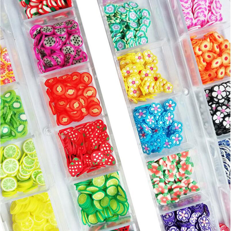 Fruit Slice Polymer Clay Slime Sprinkles — photo 4