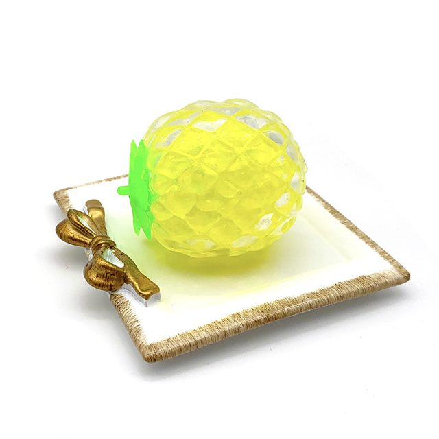 Squishy Pineapple Bead Squeeze Ball
