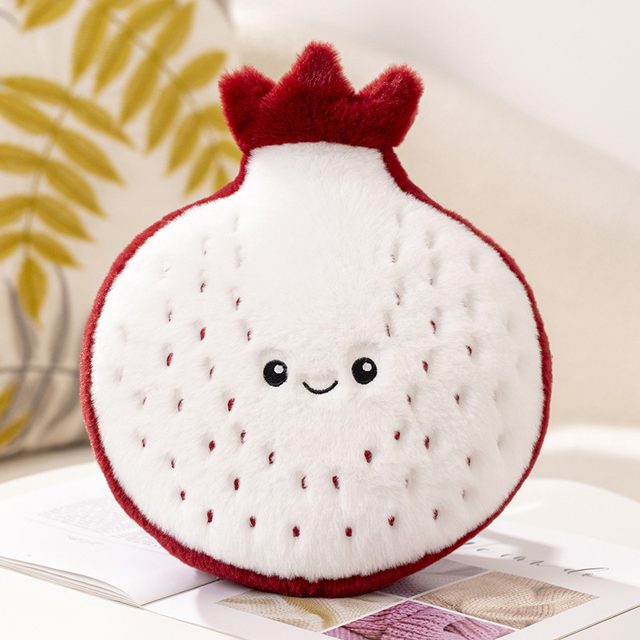Smiley Dragonfruit Pillow Plush