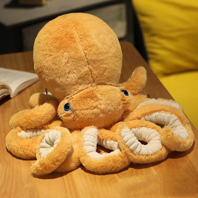 Goofy Big-Head Octopus Plush