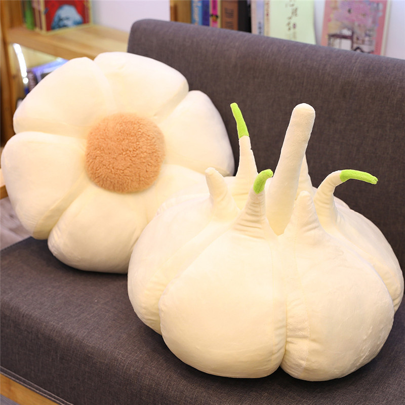 Giant Squishy Garlic Bulb Pillow Plush — photo 3